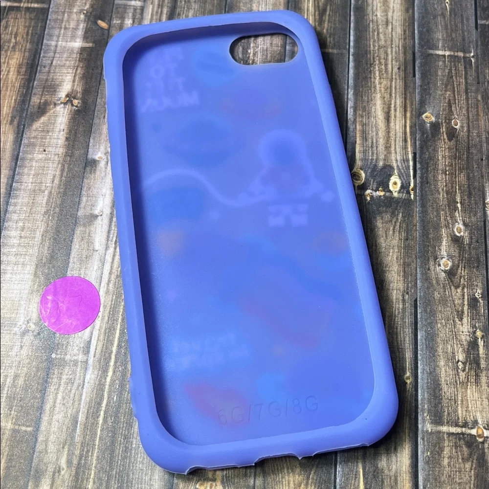 5for$10 Purple iPhone 6, 6s, 7, 8 and 2020 SE Phone Case Space Cute Doodle